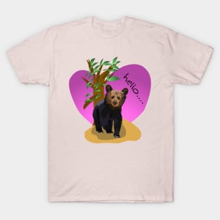 Litte cute love bear T-Shirt